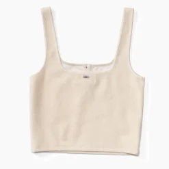 All Day Corduroy Crop Tank Top