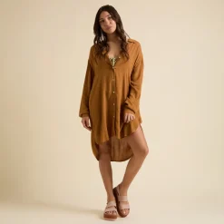 Beachy Shirt Dress
