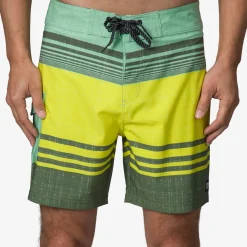 Casey Stripe Boardshort 17"